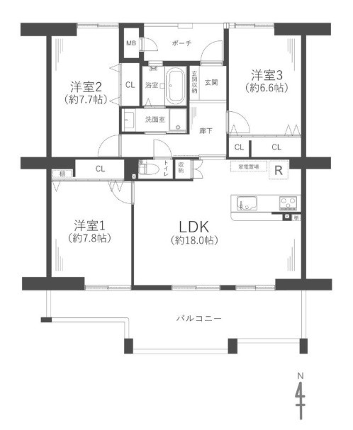 間取り：328000659019