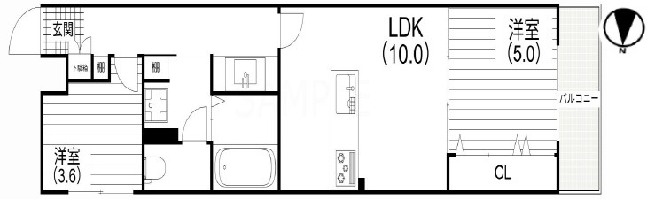 間取り：328000674106