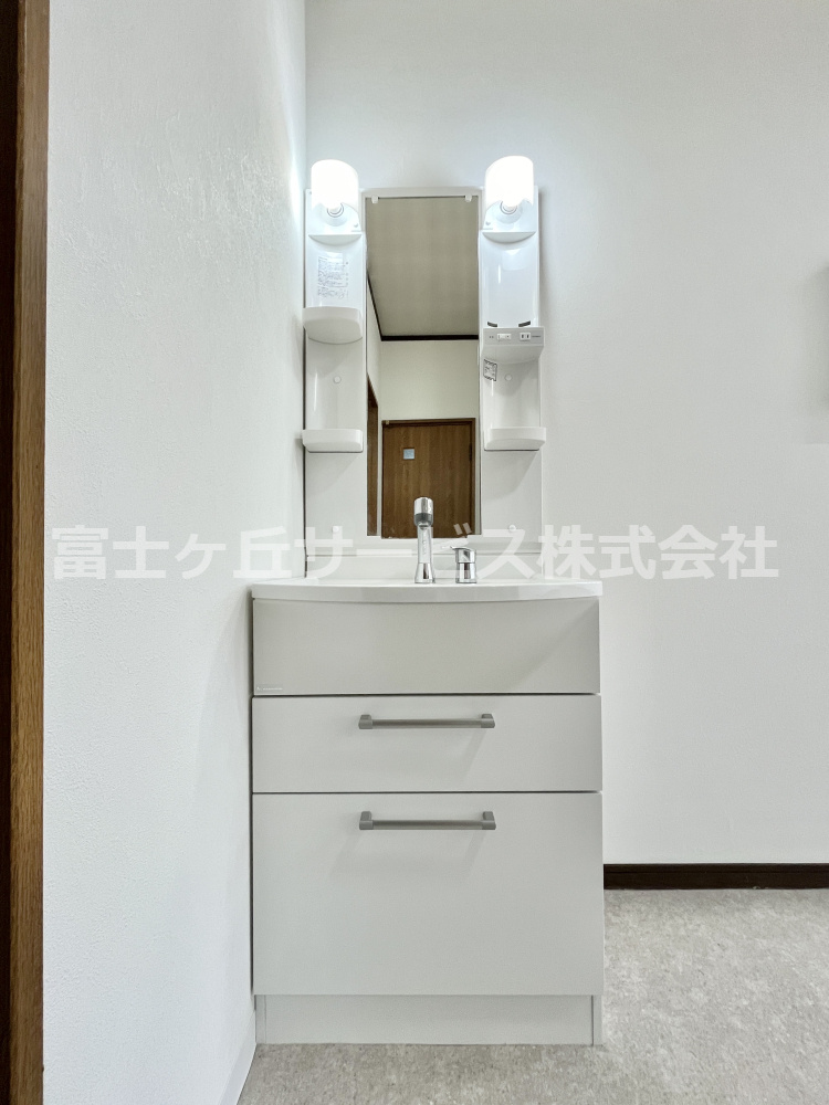 2階の洗面台