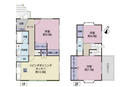 さいたま市北区吉野町二丁目　中古一戸建ての間取り