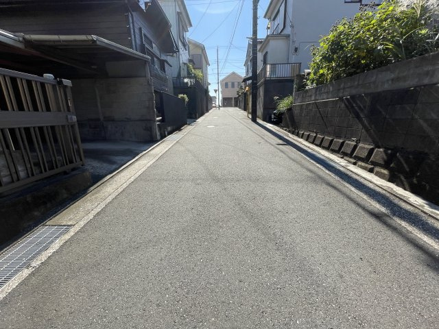 前面道路幅員約4mです！