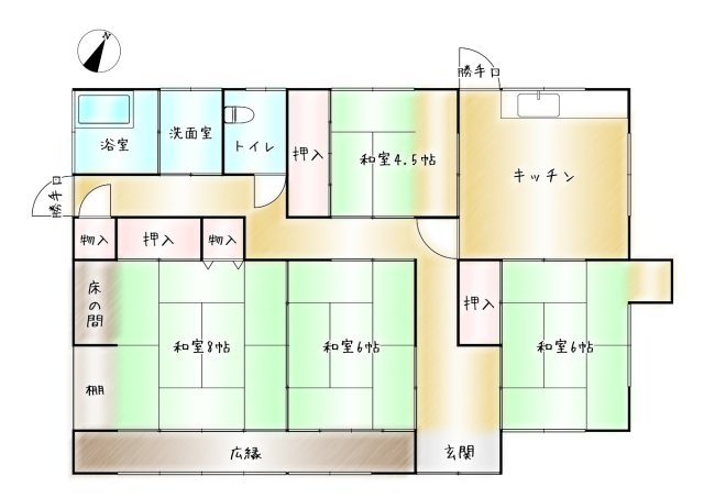 間取り：346000040335