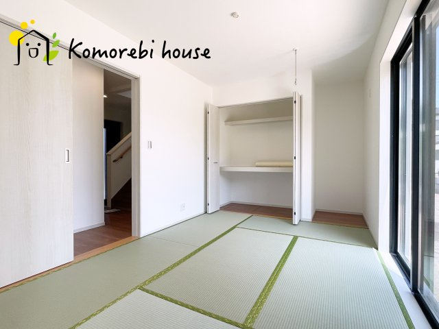 ゆったりとくつろげる和室です