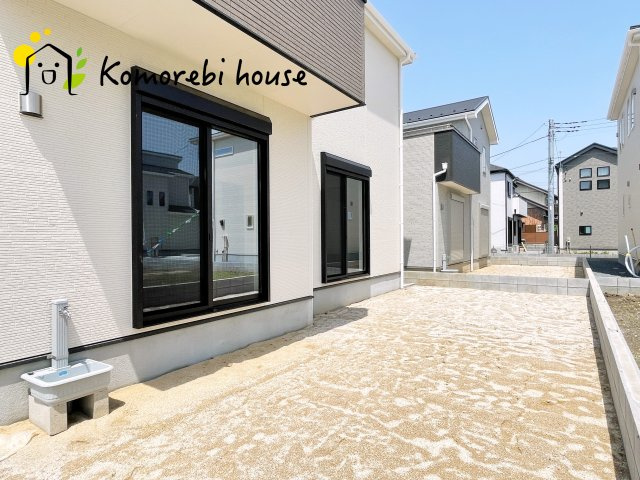 お庭でゆったりと過ごせます