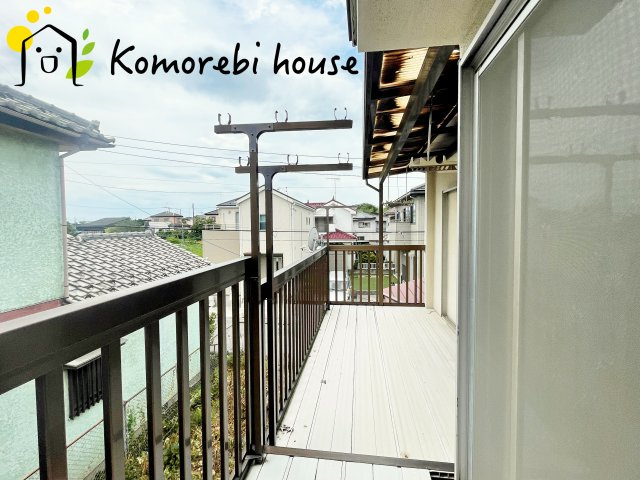 陽当たり良好なバルコニーです