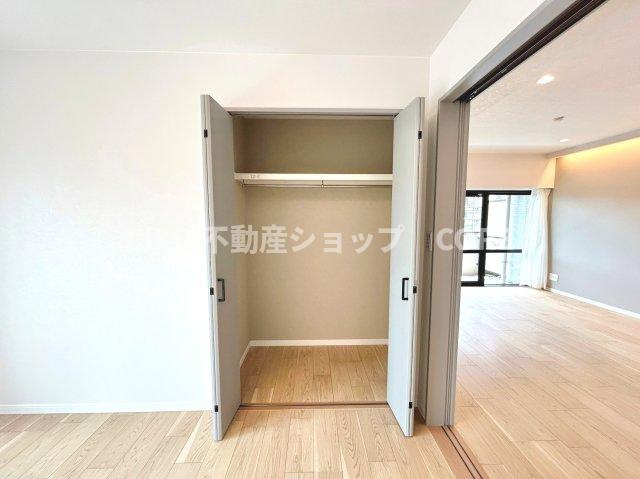 全居室にクローゼットを完備！居室空間をより広く隅々までお使いいただけますね。