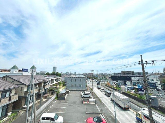開放感があり、遮るものもなく気持ちのいい景色が広がります。