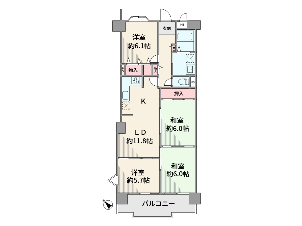 間取り：328000624756