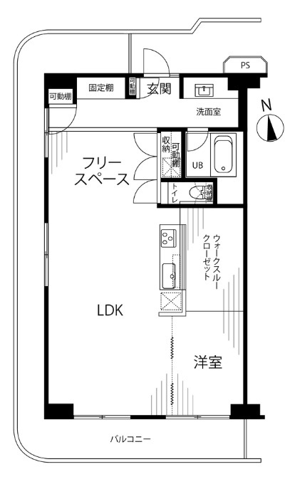 ふたり暮らしの方にもおすすめの物件です。