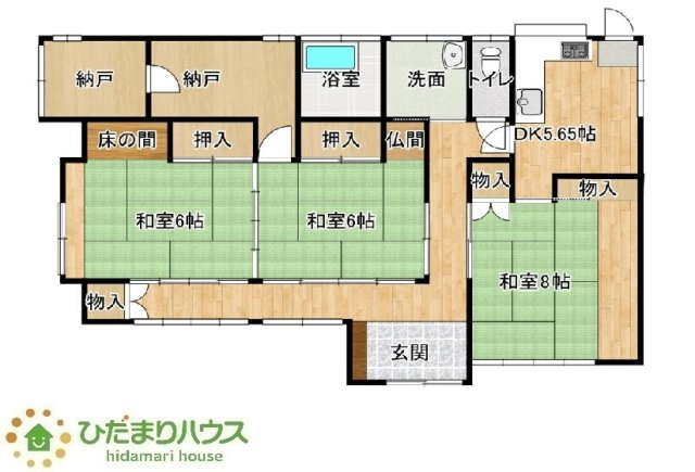 間取り：308000173187