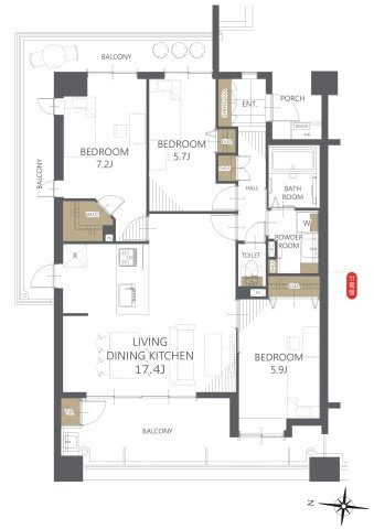 間取り：325000117328