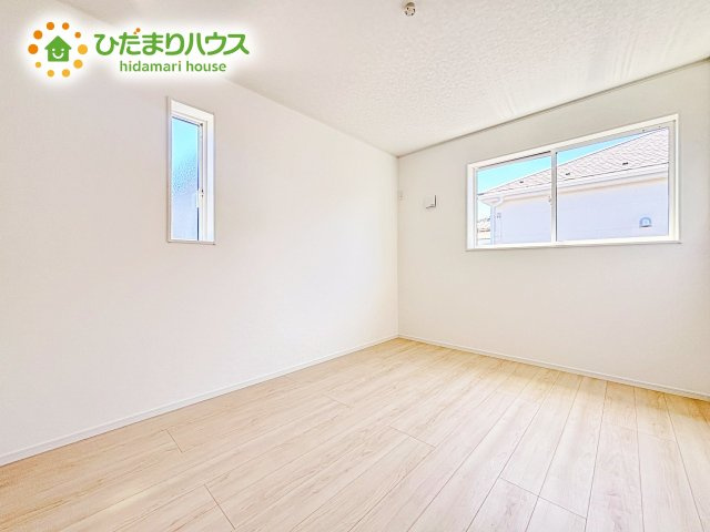 各居室にはそれぞれ収納を完備！しっかりとした容量のスペースを確保しているので、お部屋は美しい空間を保てますね♪