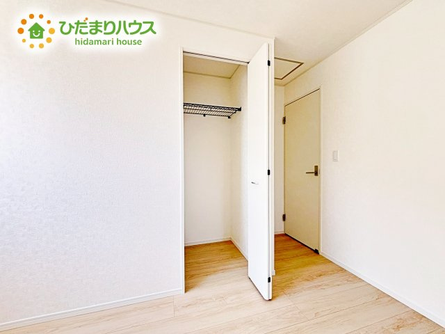 全居室収納スペースあり！荷物が多くても十分に納まります(^^♪
