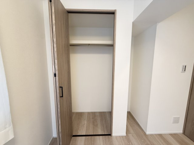 各居室に収納がついており、家族で使い分けしやすくなっています。　