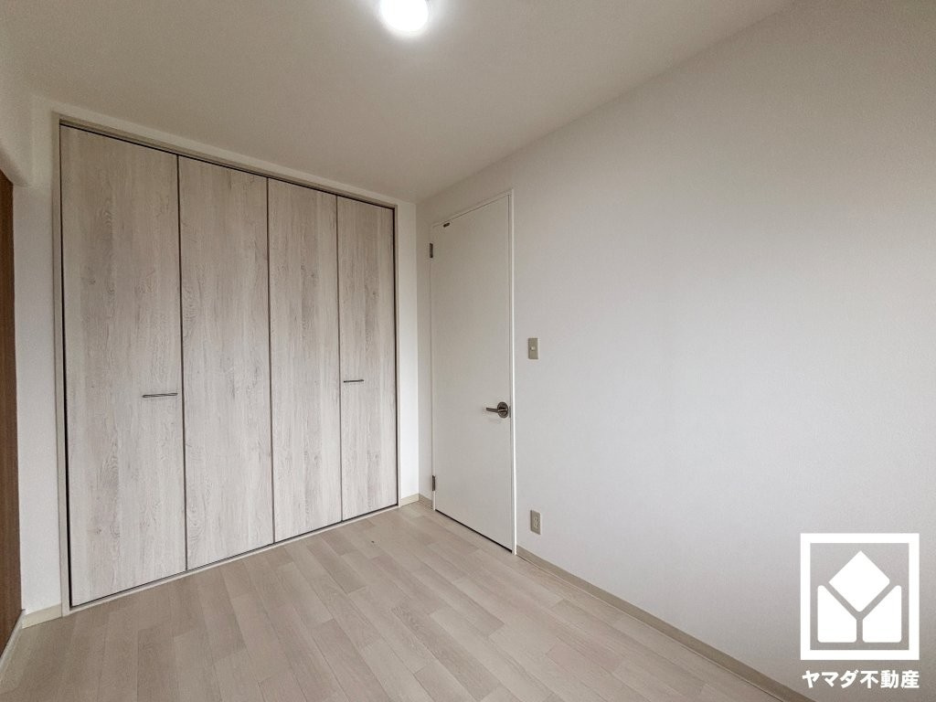 全居室にクローゼットがございますので、お部屋の広さを最大限に活用できます。