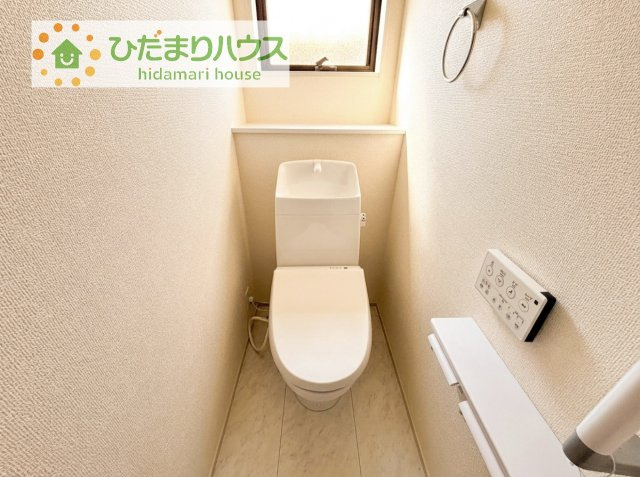 節水できるトイレで、少ないお水でもしっかりと洗浄してくれます！