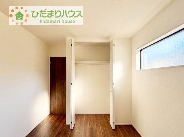 各居室にはしっかりと収納を完備！