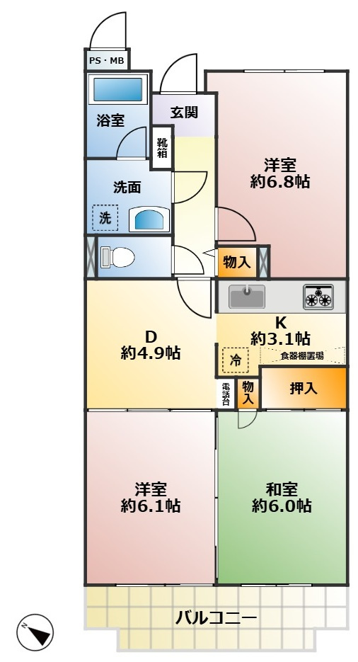 間取り：311002393058