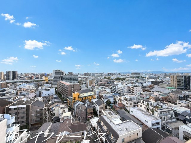 バルコニーからの眺望／最上階・12階部分につき良好です！パノラマビュー！