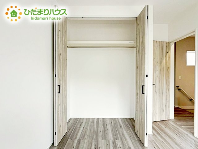 居室にゆとりが持てる大収納クローゼット付き♪