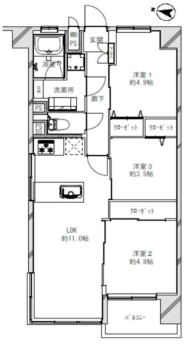 間取り：313004634763