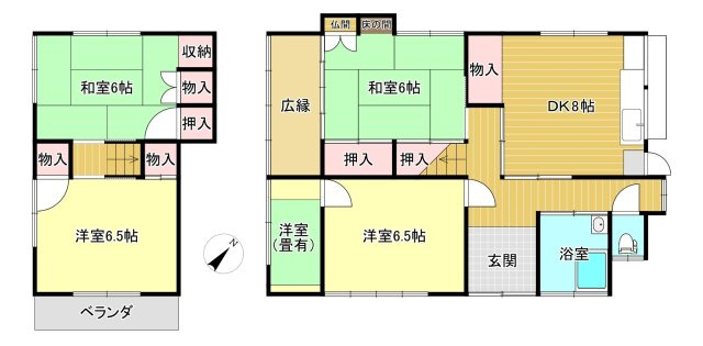 間取り：343000093923