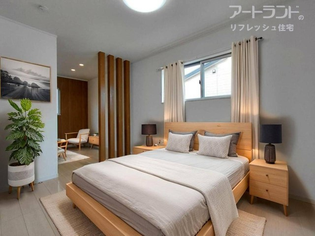 【2階洋室8.6帖】※家具は生成AIによるもので実際の物件や販売価格には含まれません