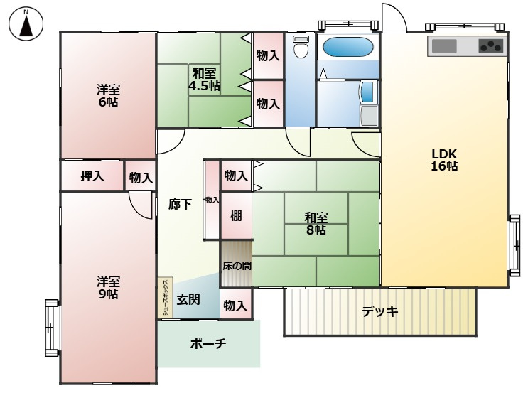 間取り：346000048350