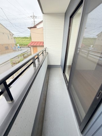 北側にもバルコニーが付いています