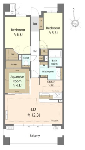 間取り：323000486515