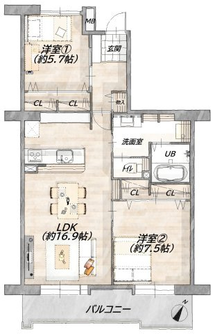 間取り：327002958327