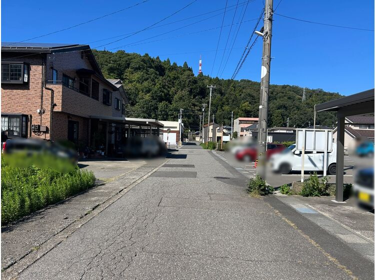 前面道路