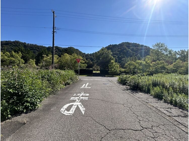 前面道路