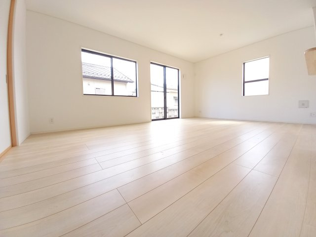 同施工　■□■リビングの写真です■□■　家族団らんの時間が増えそうなリビングですね。