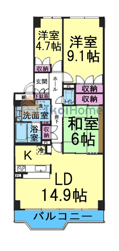 間取り：328000683111