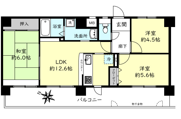 間取り：328000610987