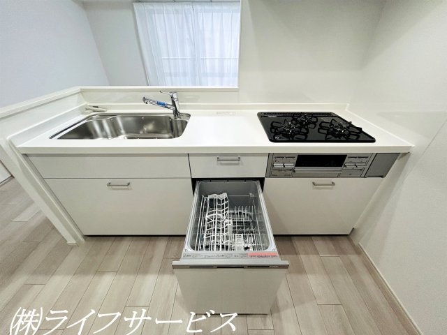 キッチン食器洗浄乾燥機付