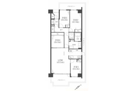 阪急日生ニュータウン花咲く丘の街D棟の間取り