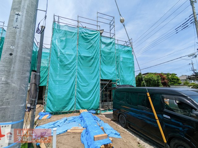 【現地写真】5号棟　建築中　現地見学ツアー予約随時受付中です♪