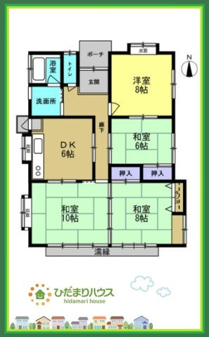 間取り：308000134284