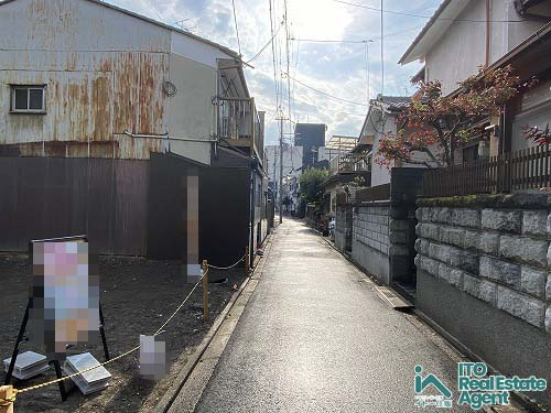 前面道路含む現地写真