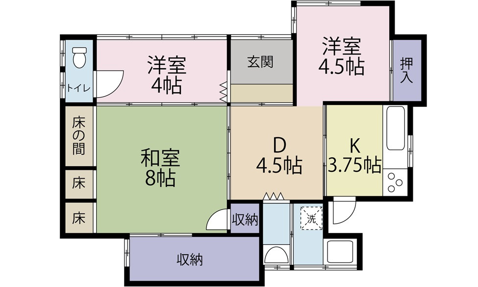 間取り：334000255419
