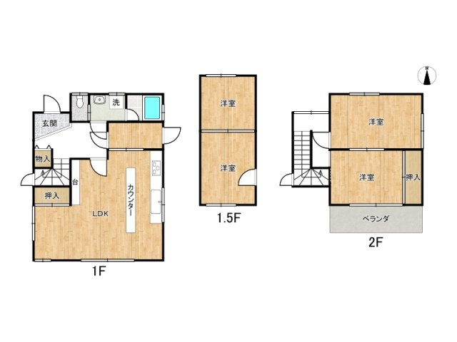 間取り：328000607637