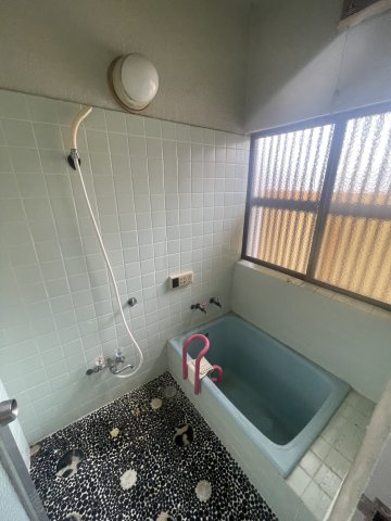 レトロな味わいのある浴室。お好みの設備への刷新も楽しめます。