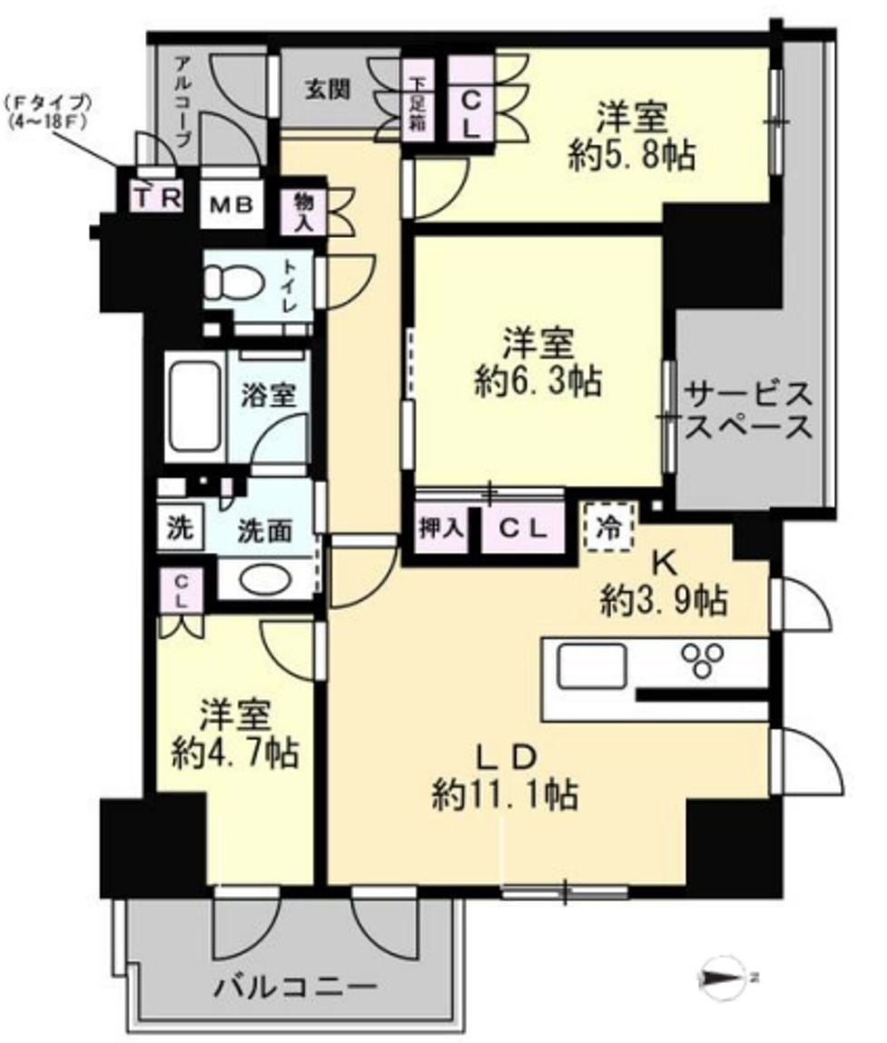 間取り：327002609719