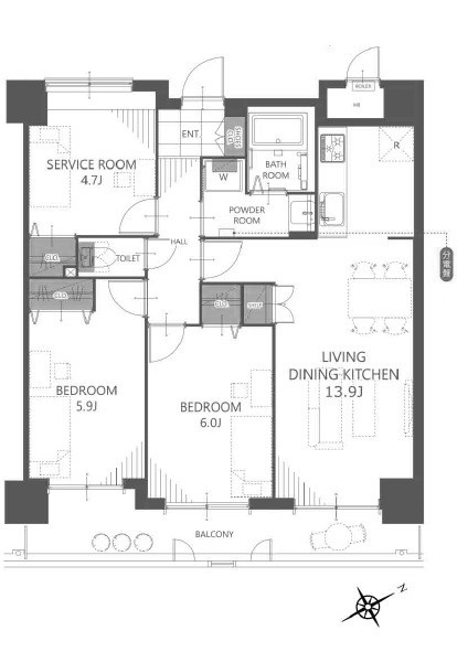 間取り：334000224496