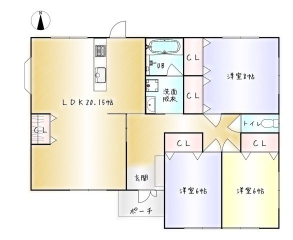 間取り：346000042609