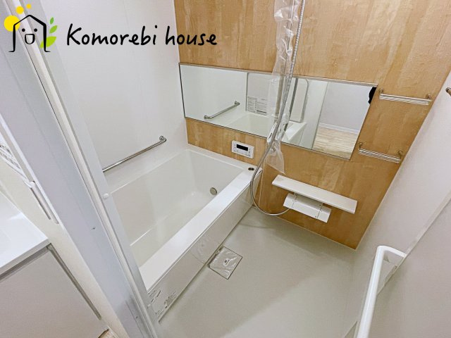 コンパクトで使いやすいお風呂です