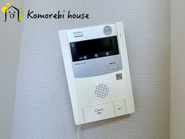 モニター付インターホンです