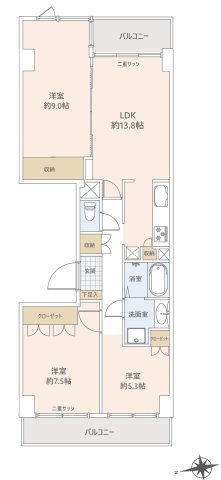 間取り：314002494046